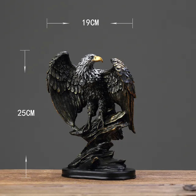 Bronze Adler Figurine Skulptur
