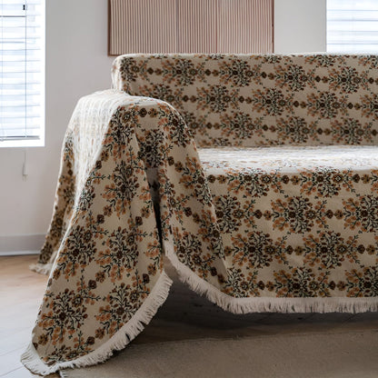 Sophisticated Pflaumenblüten Sofaüberzug