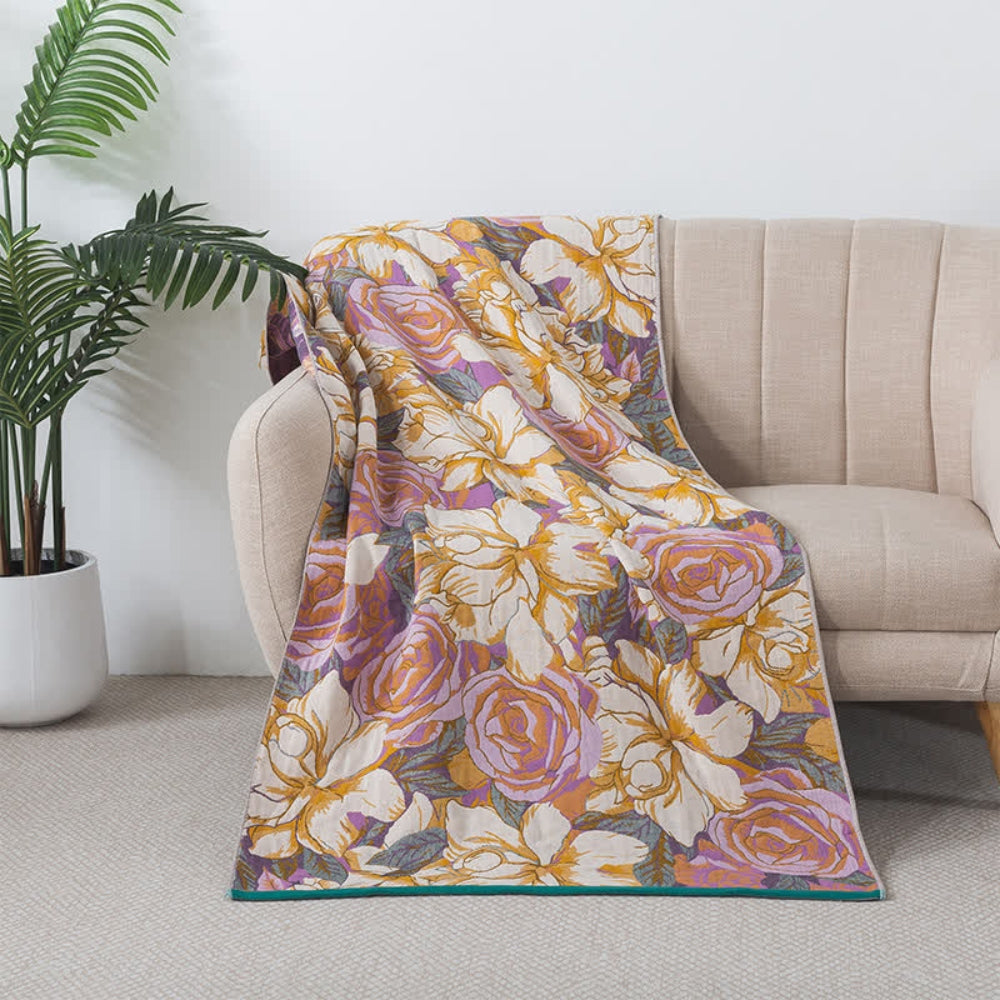 Vintage Rose Baumwollhandtuch