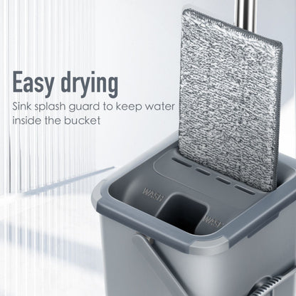 SuperMop™ Flachmopp & Eimer-Set | 50% Rabatt