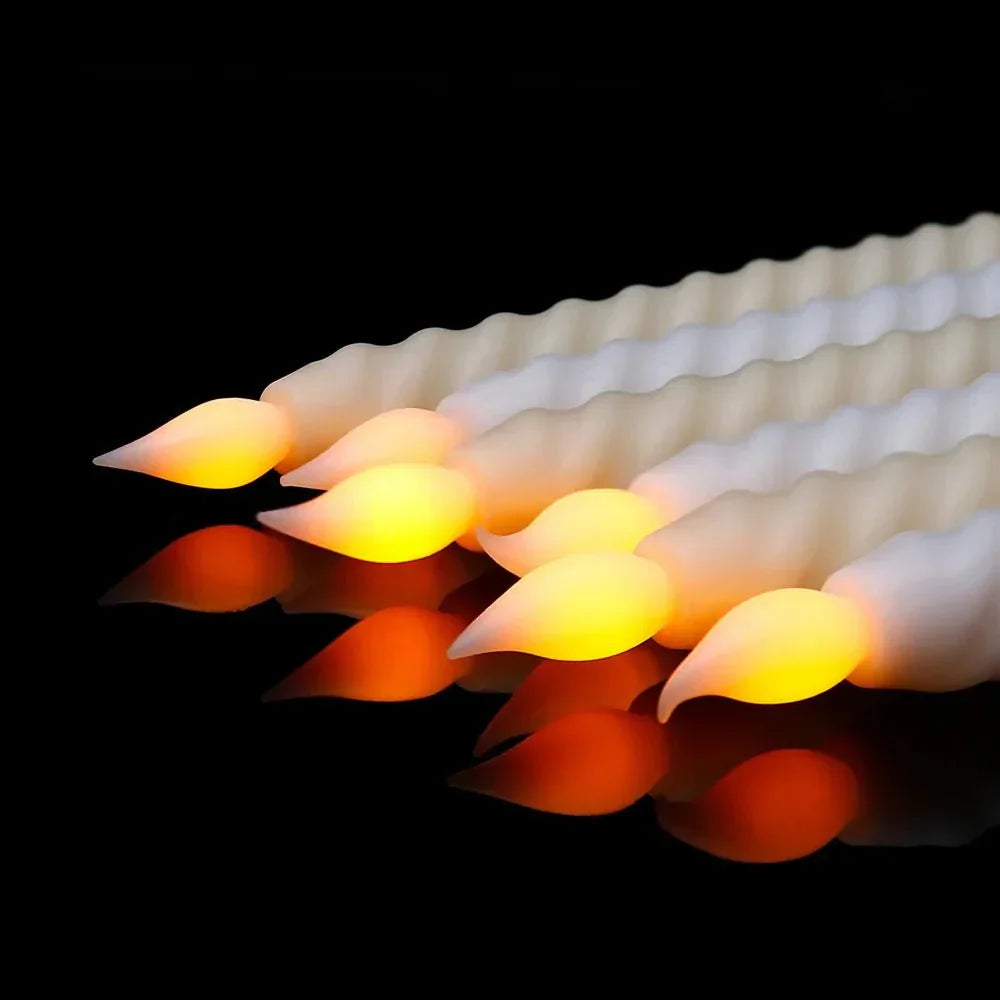 LED Teelichtkerzen mit 3D Docht für Weihnachts-Hausdekoration und Veranstaltungen