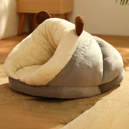 Garduru - Faltbares Hundebett für Winterwärme und Komfort