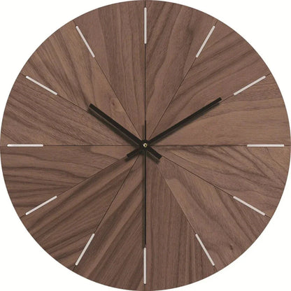 Garduru - Minimalistische Holz-Wanduhr Für Modernes Wohndesign