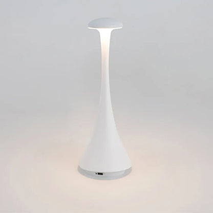 Garduru - Moderne Paddenstoel Tischlampe mit Touch-Control & USB-Aufladung