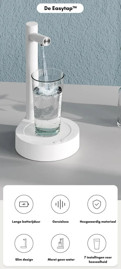 Wasser trinken leicht gemacht – Eleganter Wasserhahn für dein Bett