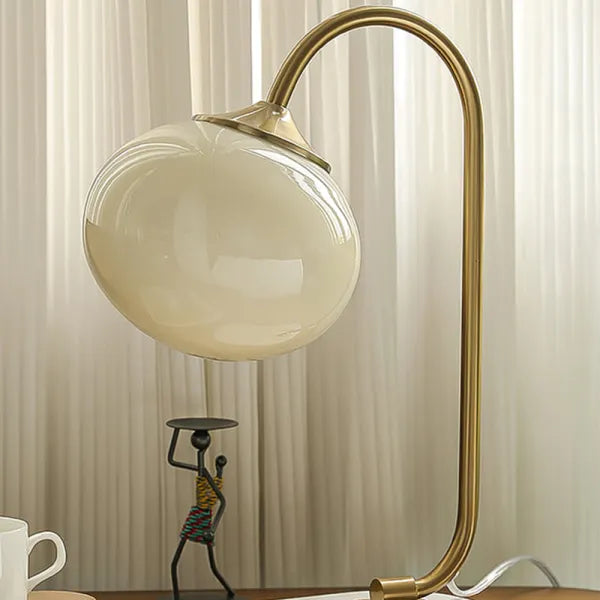 Tischlampe Marshmallow - Modernes Design aus Metall und Glas mit sanfter Beleuchtung