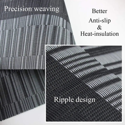 TableWove – Luxuriöse Waschbare Platzdeckchen mit hitzebeständigem Design für stilvolles Essen