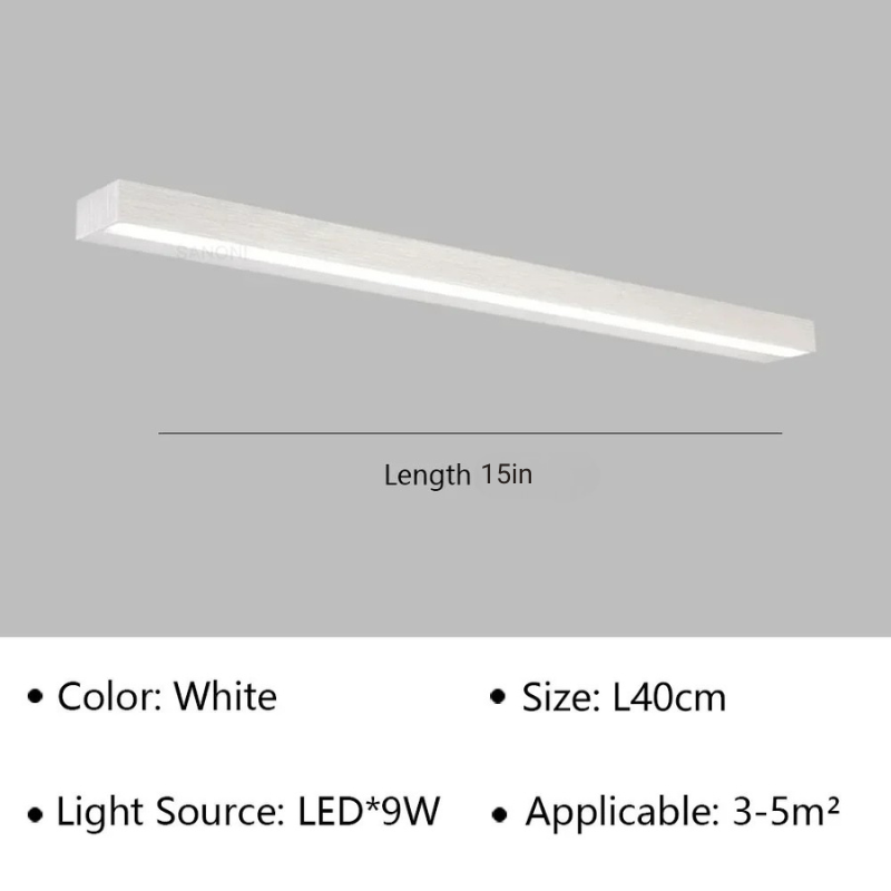 Moderne Aluminium Wasserdichte LED Badezimmer Wandlampe Spiegellichter