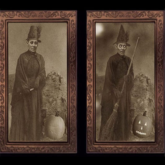 3D Halloween Gesicht Verändernde Geist Porträt