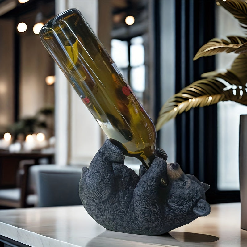Bär Weinflaschenhalter – Eine Verspielte Ergänzung für deine Weinsammlung