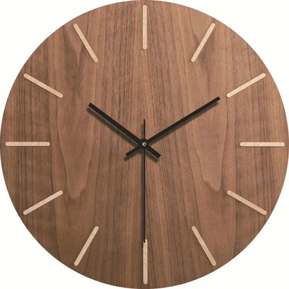 Garduru - Minimalistische Holz-Wanduhr Für Modernes Wohndesign