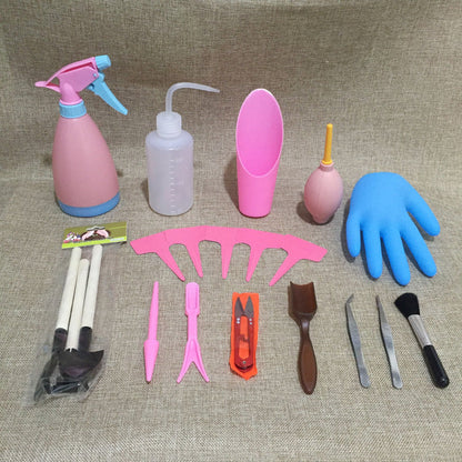 Sukkulentengarten-Werkzeug-Set mit Sprühflasche und Zubehör