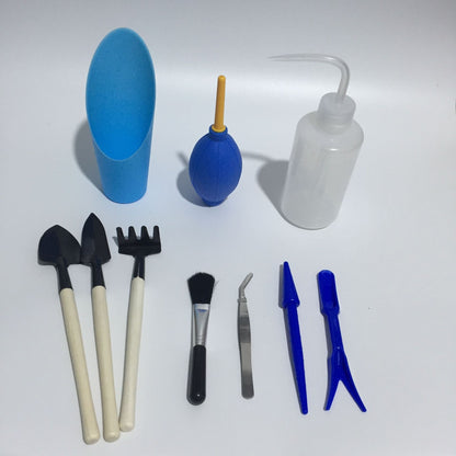 Sukkulentengarten-Werkzeug-Set mit Sprühflasche und Zubehör