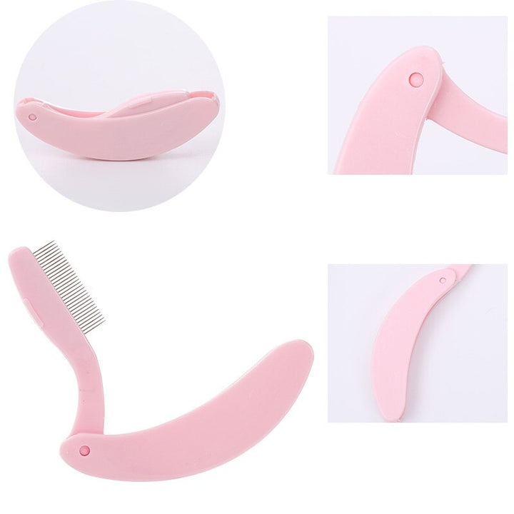 Tragbare faltbare Augenbrauenbürste – Präzises Formen und Pflegen Tool