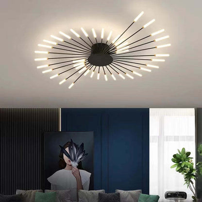 Suspension ASTRALIS Nordic New Fireworks – Moderne und Minimalistische Lampe für das Wohnzimmer