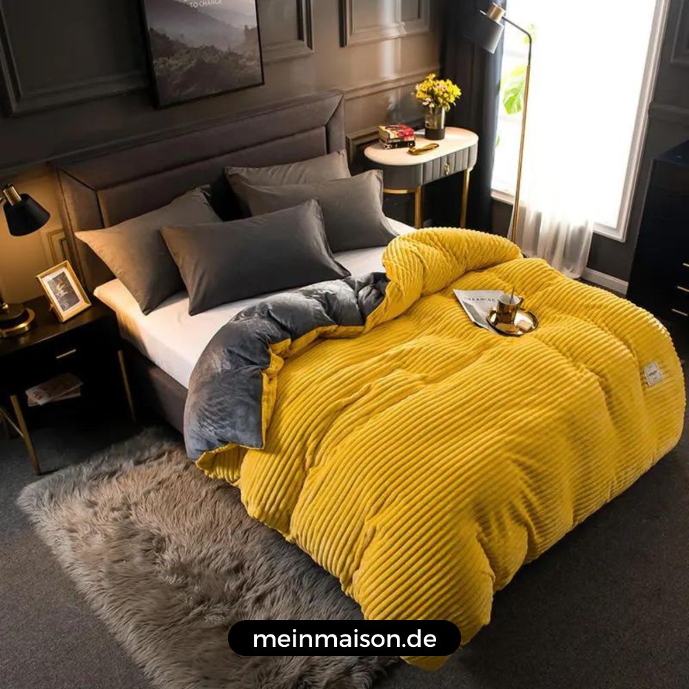 SweetDreams™ - Samt-Fleece-Bettdecke | Ultimativer Komfort