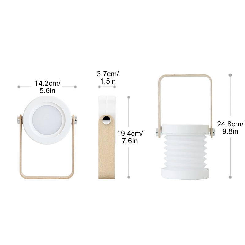 Garduru™ Kreative Teleskoplampe aus Holz