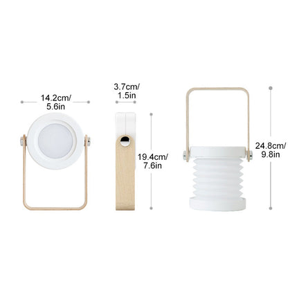 Garduru™ Kreative Teleskoplampe aus Holz