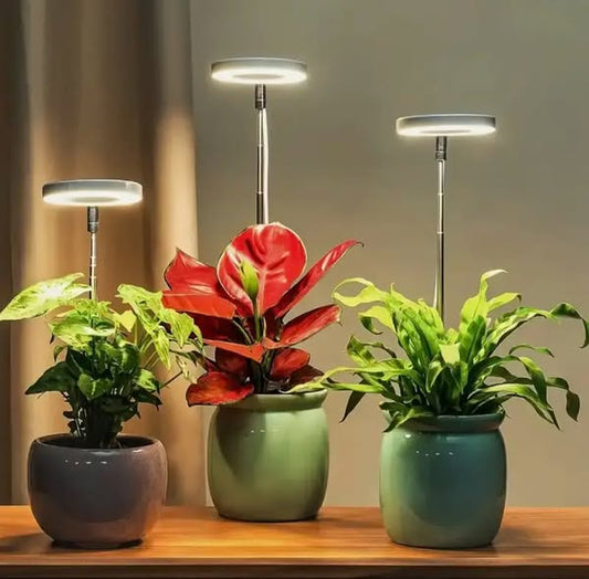 Garduru - Pflanzenlampe mit Vollspektrum und verstellbarem Ständer