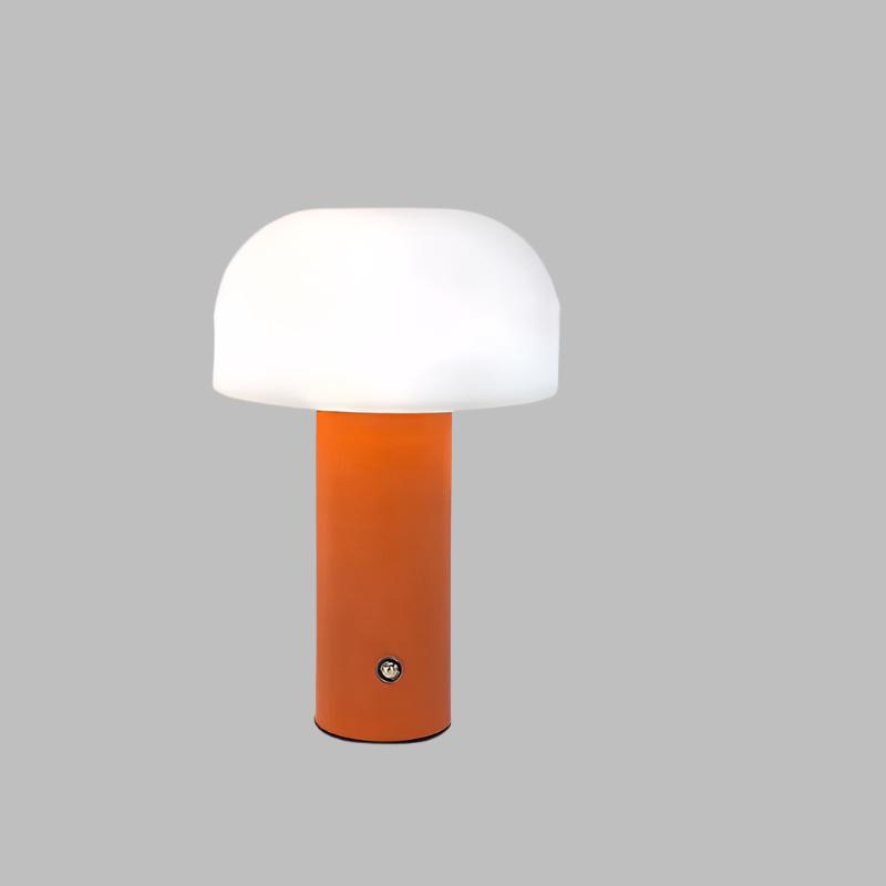 EuroGlow – Tischlampe mit elegantem Pilzdesign und dimmbarer Funktion