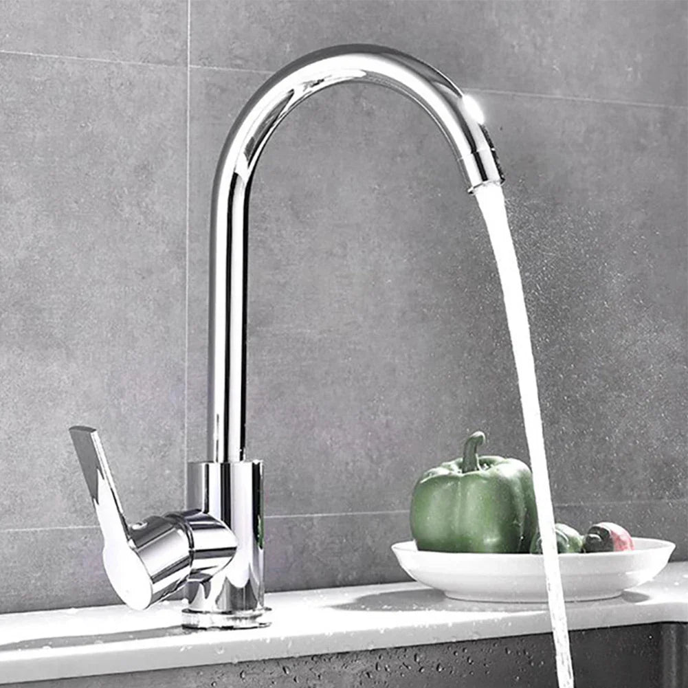 Garduru - Moderne Küchenarmatur mit Chrom-Finish und Einhebel-Bedienung