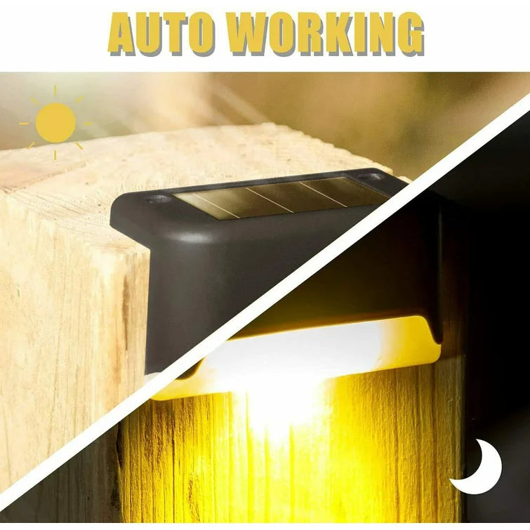 StepLights™ - Treppe Solarleuchten Set | 1+1 GRATIS