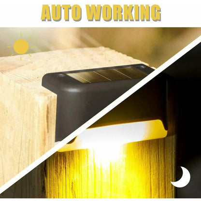 StepLights™ - Treppe Solarleuchten Set | 1+1 GRATIS