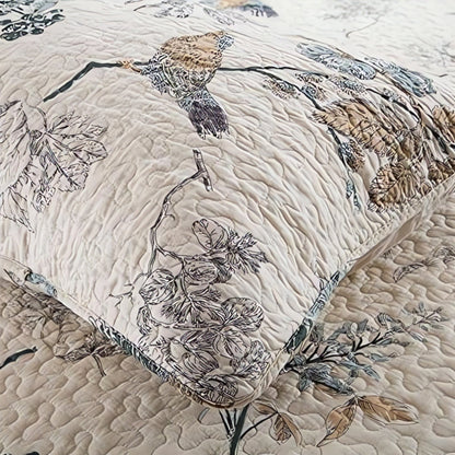 Elegante florale Tagesdecke
