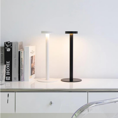 Royallure Drahtlose Minimalistische Tischlampe – Kabelloses Touch-Control-LED-Licht für modernes Zuhause & Büro