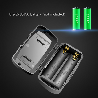 Wiederaufladbare LED Stirnlampe mit Weiß-, Rot- und Grünlicht – Leistungsstarke Kopflampe mit USB und Akku