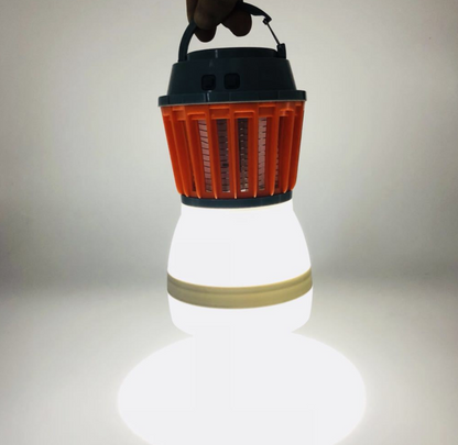 Solar LED Mückenlampe mit integrierter Laterne – Effektiver Insektenschutz und Beleuchtung für Garten und Camping
