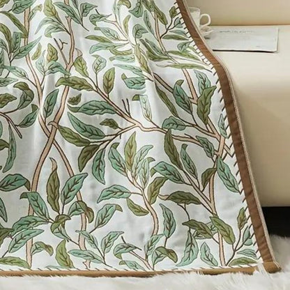 Blumen Baumwolle Badetuch