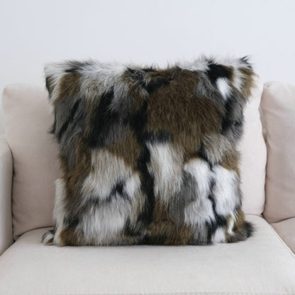 Faux-Fur Moderne Wurfkissenbezug