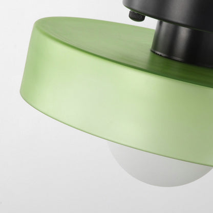 Garduru Runde Glas-Deckenleuchte – Elegantes & Minimalistisches Design