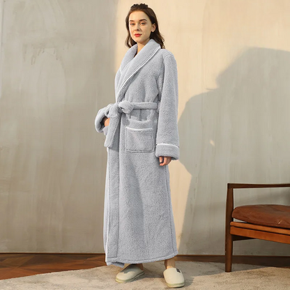 Winter Flanellbademantel | LumeCozy