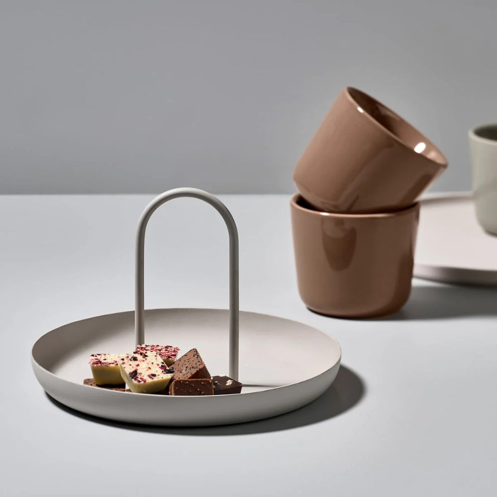 Chic Rund Aufbewahrungstablett Organizer