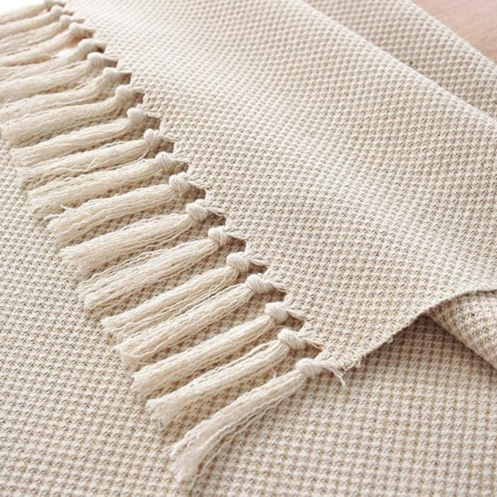 Boho gewebter Esstischläufer