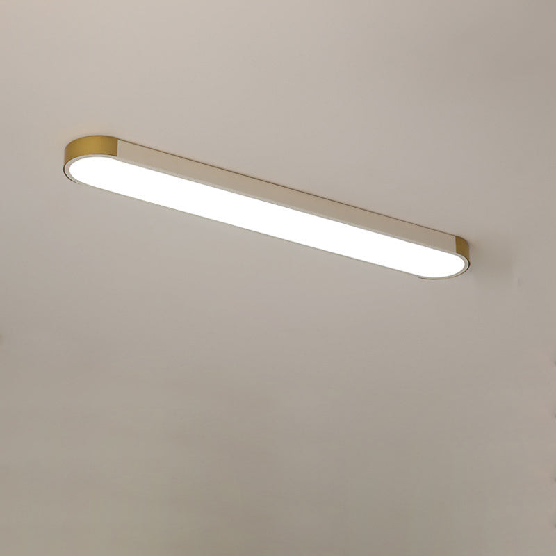 Garduru Minimalistische LED Deckenleuchte | Rechteckige Ringform | Dimmbar & Modernes Design