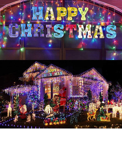 Beleuchtete florale LED-Buchstaben