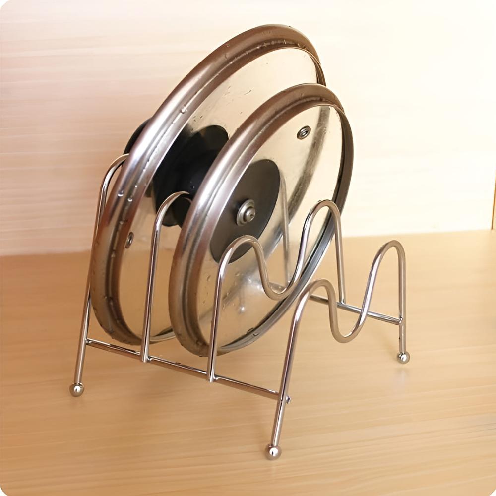 Mehrschichtiger Topfdeckelhalter-Rack