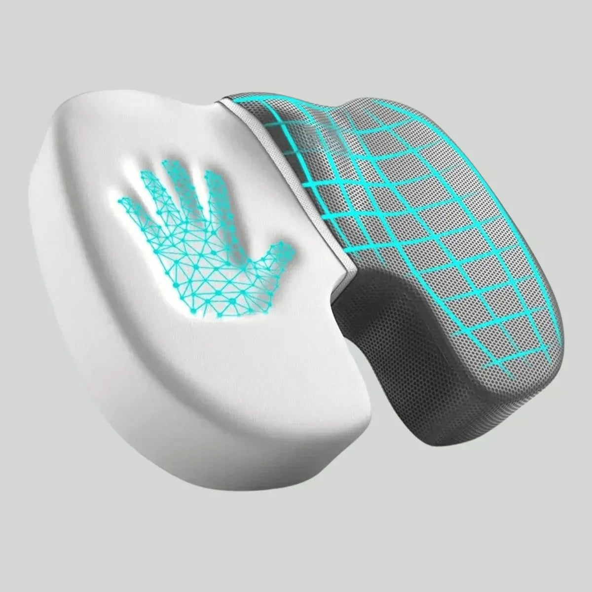 Ergonomisches 4D Komfort Sitzkissen mit Orthopädischer Unterstützung