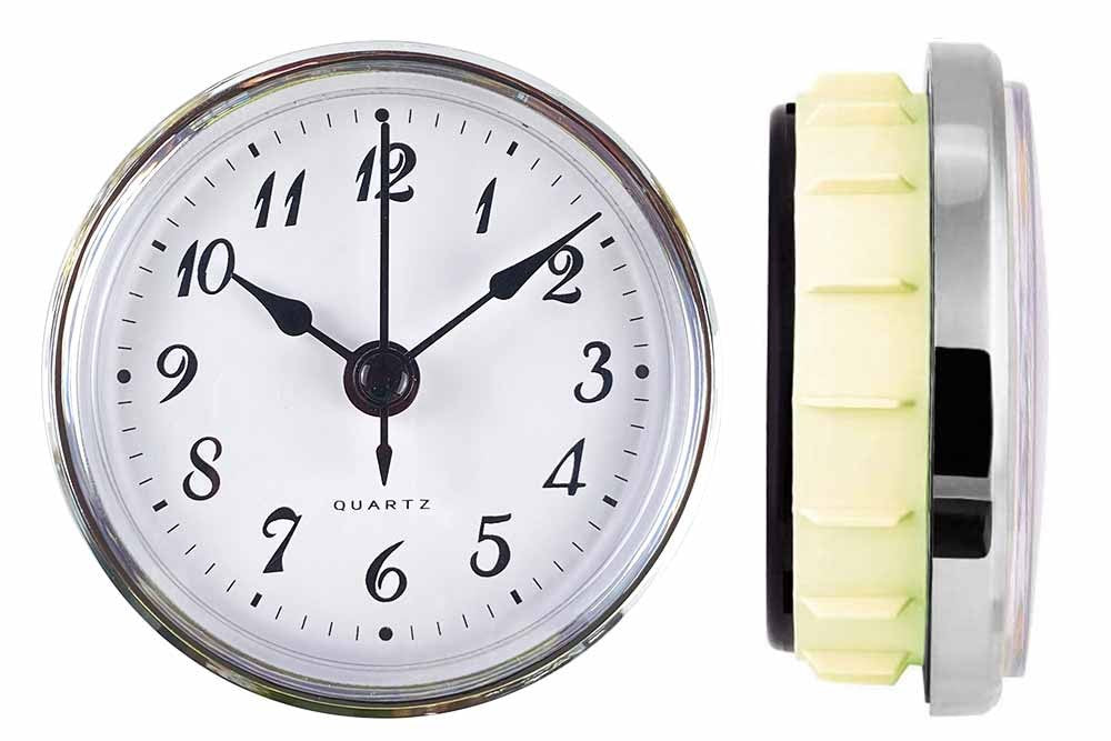 Minimalistische kompakte Wanduhr – Schlichtes Design für moderne Räume