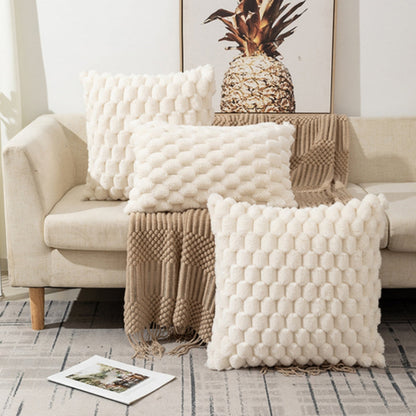 CloudLuxe – Weiche Marshmallow-Kissenbezug mit luxuriöser 3D-Textur