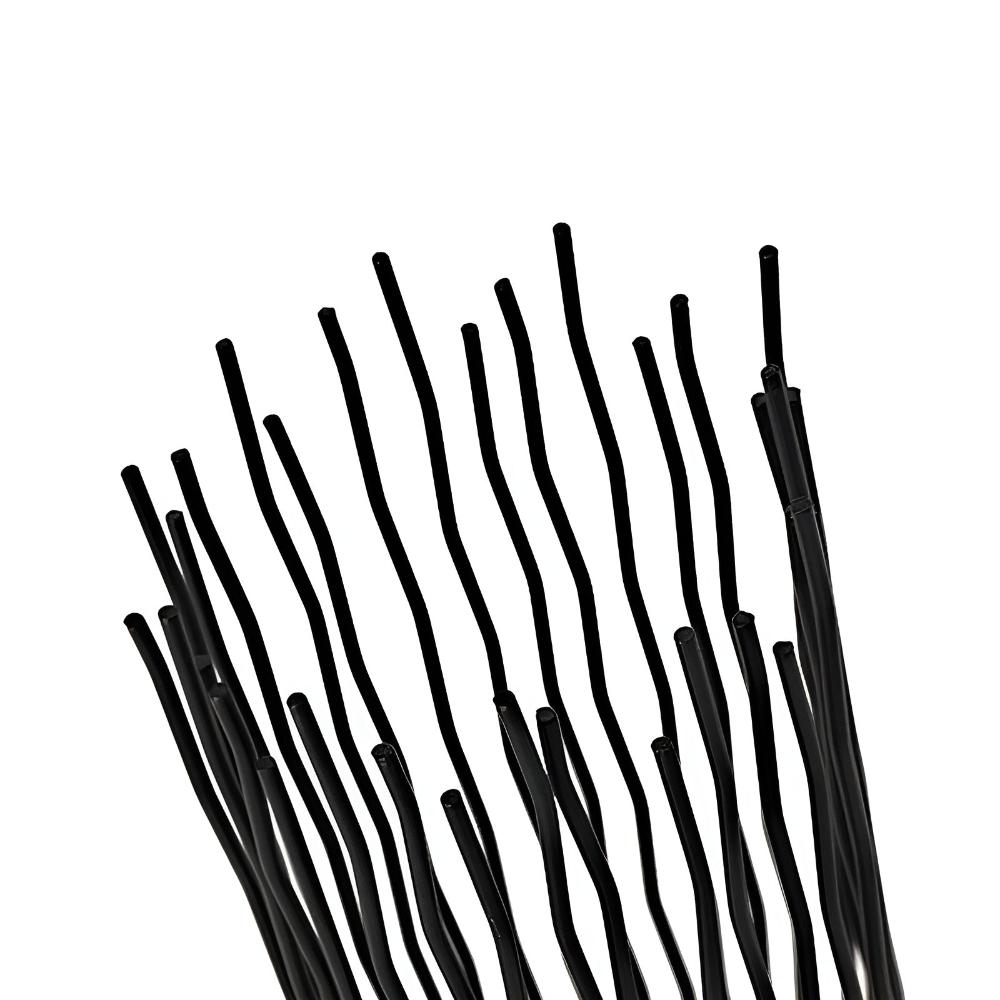 Schwarzer Eisenkerzenhalter Schreibtisch