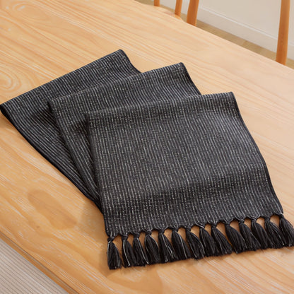 Boho gewebter Esstischläufer