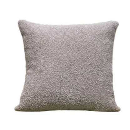 Boucle handgewebter Kissenbezug