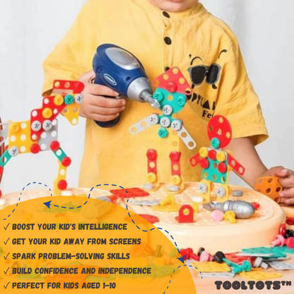 ToolTots™ 3D-Elektrobohrer-Set | 50% Rabatt