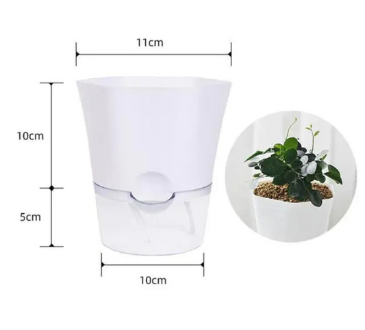 Pflanzentopf mit Wasserreservoir – Selbstbewässernder Blumentopf für Zimmerpflanzen