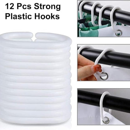 Tropische Monstera Blätter Duschvorhang