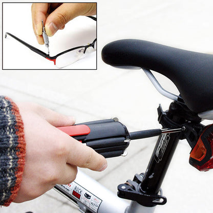 Garduru - 8-in-1-Schraubendreher mit LED-Taschenlampe